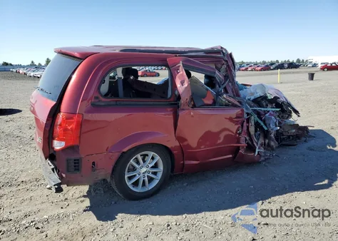 2015 Dodge Grand Caravan Sxt из США, поврежденный, VIN 2C4RDGCGXFR732471